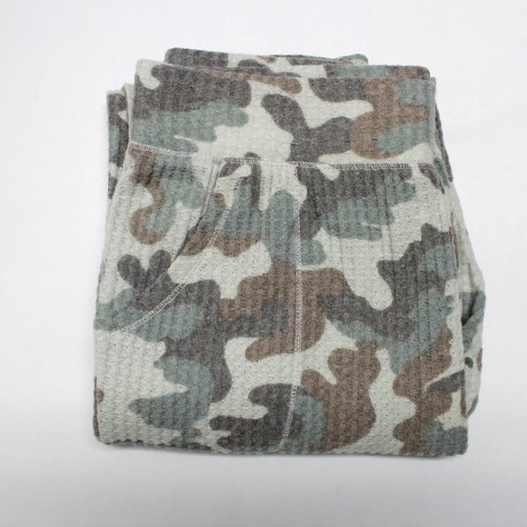 Secret Treasures NWT XS 0-2 Waffle Jogger Camouflage Pattern & Pockets - Picture 12 of 14